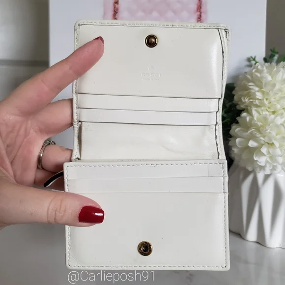 Authentic Pre-owned Gucci Quilted Trapuntata Compact Wallet - Picture 5 of 14